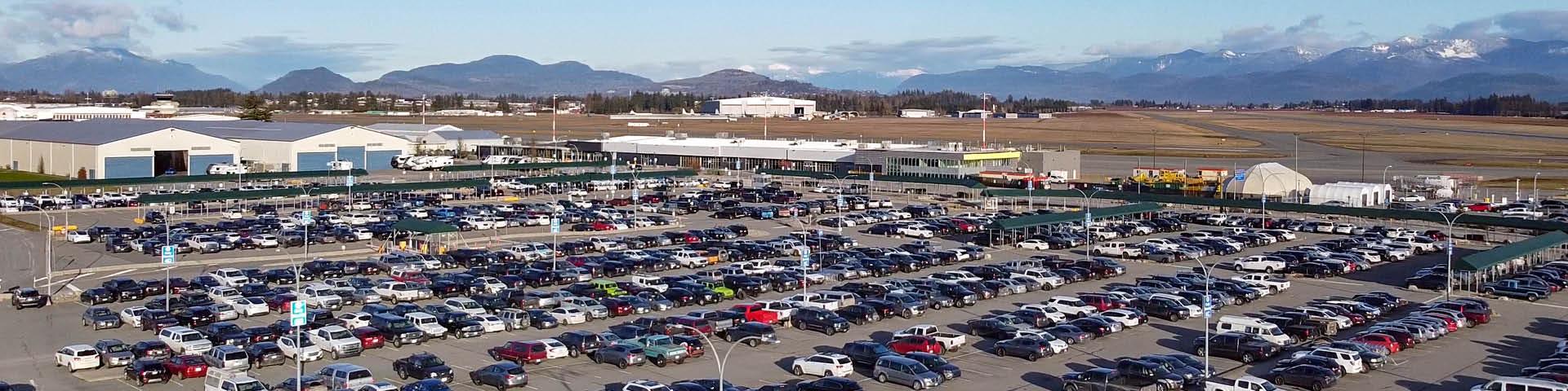 Image of Parking lot at airport