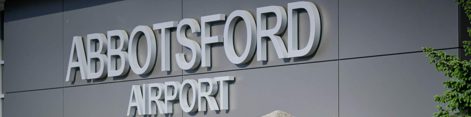 Image of Abbotsford Airport Sign